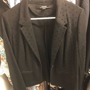 Black womens blazer/suit coat